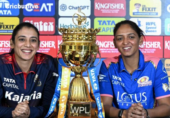 WPL 2026: MI vs RCB पहला मैच | मुंबई 154/6, डी क्लर्क के 4 विकेट, आरसीबी को 155 का लक्ष्य