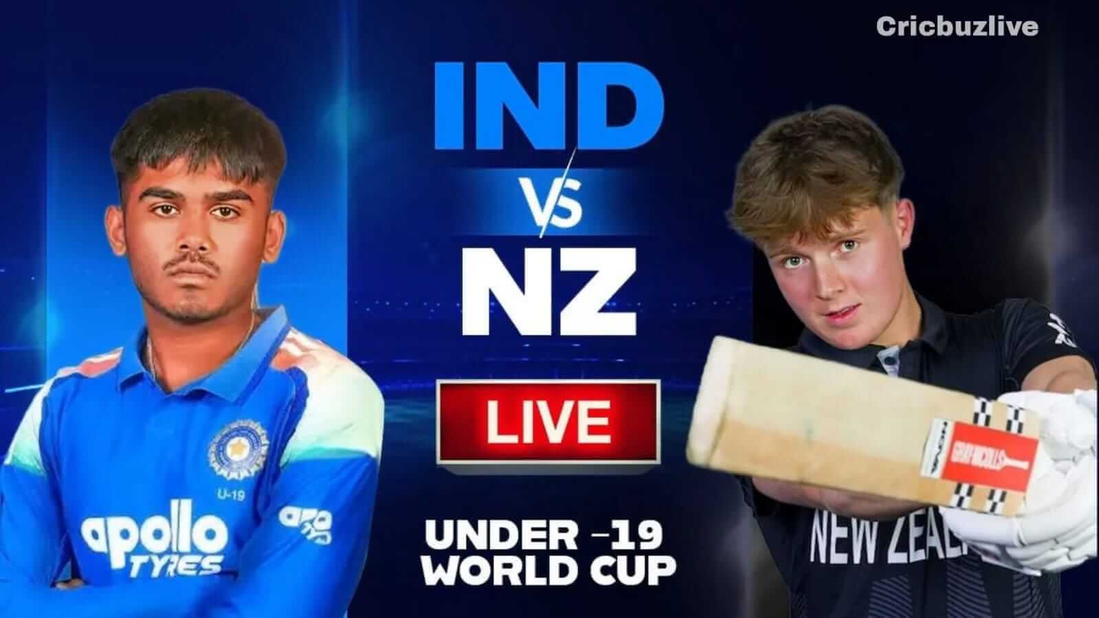 India u-19 vs new zealand u-19 World Cup 2026: बारिश की रुकावट के बाद मैच शुरू, मैच 37 ओवरों का हुआ