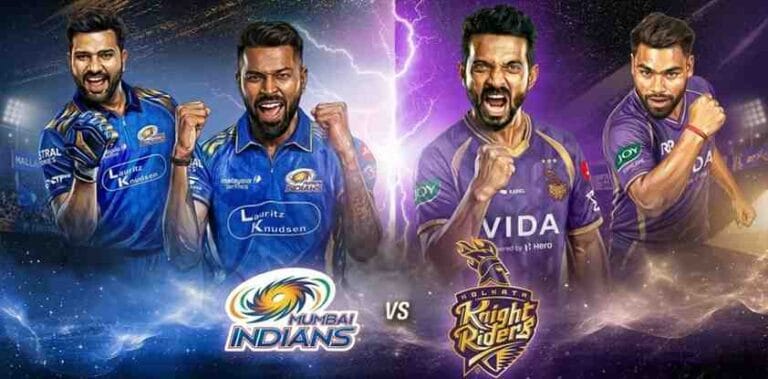 IPL 2026 MI vs KKR Match