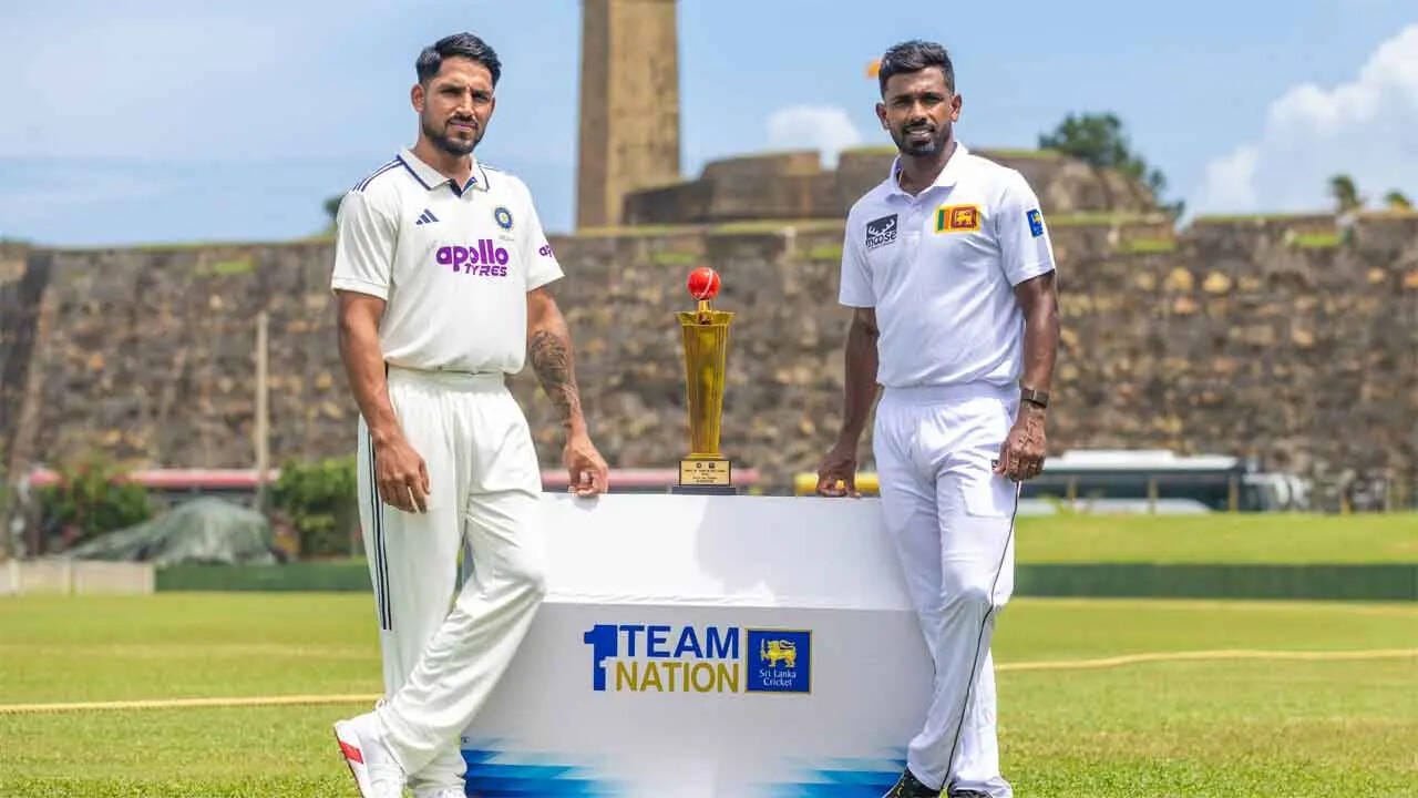 India vs Sri Lanka Test Series schedule